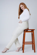 Load image into Gallery viewer, High Rise Straight Leg - Champagne - SLINK JEANS
