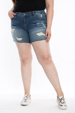 Load image into Gallery viewer, Mid Rise Shorts -  Crystal
