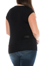 Load image into Gallery viewer, Draped Neckline Tee - SLINK JEANS
