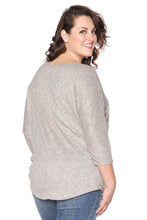 Load image into Gallery viewer, Dolman Sleeve Marble Knit Top - SLINK JEANS
