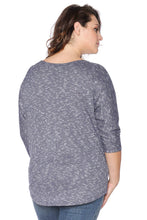 Load image into Gallery viewer, Dolman Sleeve Marble Knit Top - SLINK JEANS
