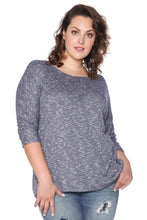 Load image into Gallery viewer, Dolman Sleeve Marble Knit Top - SLINK JEANS
