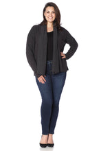 Load image into Gallery viewer, Draped Open Cardigan - SLINK JEANS

