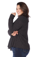 Load image into Gallery viewer, Draped Open Cardigan - SLINK JEANS

