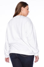 Load image into Gallery viewer, Not Fake Crewneck - WHITE - SLINK JEANS
