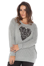 Load image into Gallery viewer, Crew Neck Sweater - LOVE YOUR BODY - SLINK JEANS
