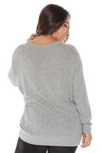 Load image into Gallery viewer, Crew Neck Sweater - LOVE YOUR BODY - SLINK JEANS
