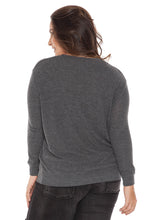 Load image into Gallery viewer, Crew Neck Sweater - LOVE YOUR BODY - SLINK JEANS
