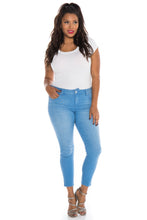 Load image into Gallery viewer, 70&#39;s Blue Ankle - EVIE - SLINK JEANS
