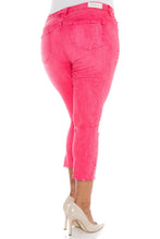 Load image into Gallery viewer, Frayed Hem Crop - SLINK JEANS
