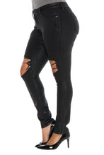 Load image into Gallery viewer, Coated Skinny - SILIVIA - SLINK JEANS
