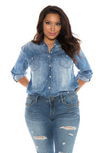 Load image into Gallery viewer, Western Shirt - ESTHER - SLINK JEANS
