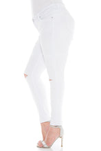 Load image into Gallery viewer, Skinny With Slit Knees - LEXY - SLINK JEANS
