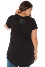 Load image into Gallery viewer, Short Sleeve Tee - LOVE YOUR BODY - SLINK JEANS

