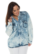 Load image into Gallery viewer, Western Denim Shirt - SLINK JEANS
