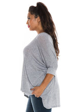 Load image into Gallery viewer, Oversized V-Neck Top - SLINK JEANS
