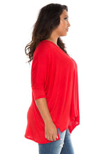 Load image into Gallery viewer, Oversized V-Neck Top - SLINK JEANS
