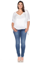 Load image into Gallery viewer, Oversized V-Neck Top - SLINK JEANS
