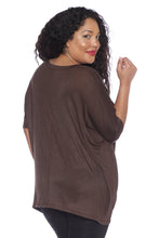 Load image into Gallery viewer, Oversized V-Neck Top - SLINK JEANS
