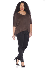 Load image into Gallery viewer, Oversized V-Neck Top - SLINK JEANS
