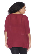 Load image into Gallery viewer, Oversized V-Neck Top - SLINK JEANS
