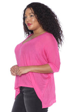 Load image into Gallery viewer, Oversized V-Neck Top - SLINK JEANS
