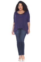 Load image into Gallery viewer, Oversized V-Neck Top - SLINK JEANS
