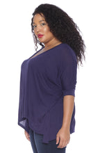 Load image into Gallery viewer, Oversized V-Neck Top - SLINK JEANS
