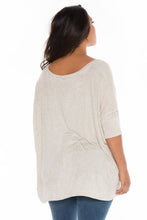 Load image into Gallery viewer, Oversized V-Neck Top - SLINK JEANS
