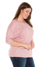 Load image into Gallery viewer, Dolman Sleeve Marble Knit Top - SLINK JEANS
