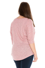 Load image into Gallery viewer, Dolman Sleeve Marble Knit Top - SLINK JEANS
