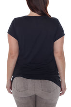 Load image into Gallery viewer, Scoop Neck Tee - NOTICEABLE - SLINK JEANS
