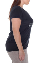 Load image into Gallery viewer, Scoop Neck Tee - NOTICEABLE - SLINK JEANS
