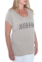Load image into Gallery viewer, Scoop Neck Tee - NOTICEABLE - SLINK JEANS
