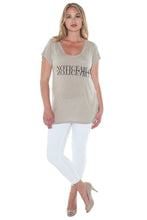 Load image into Gallery viewer, Scoop Neck Tee - NOTICEABLE - SLINK JEANS
