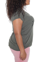 Load image into Gallery viewer, Scoop Neck Tee - NOTICEABLE - SLINK JEANS
