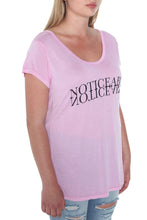 Load image into Gallery viewer, Scoop Neck Tee - NOTICEABLE - SLINK JEANS
