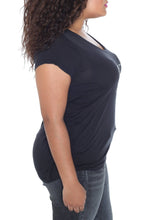 Load image into Gallery viewer, Scoop Neck Tee - SEXY - SLINK JEANS
