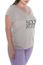 Load image into Gallery viewer, Scoop Neck Tee - SEXY - SLINK JEANS
