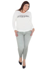 Load image into Gallery viewer, Crew Neck Sweater - BE NOTICEABLE - SLINK JEANS
