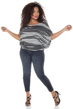 Load image into Gallery viewer, Scoop Neck Dolman Tee - SLINK JEANS
