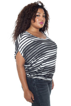 Load image into Gallery viewer, Scoop Neck Dolman Tee - SLINK JEANS
