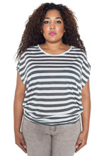 Load image into Gallery viewer, Scoop Neck Dolman Tee - SLINK JEANS
