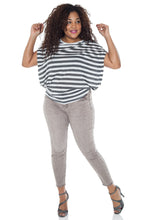 Load image into Gallery viewer, Scoop Neck Dolman Tee - SLINK JEANS
