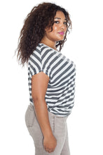 Load image into Gallery viewer, Scoop Neck Dolman Tee - SLINK JEANS
