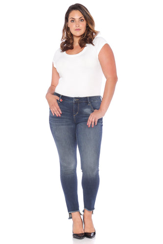 Frayed Hem - DANIELLE - SLINK JEANS